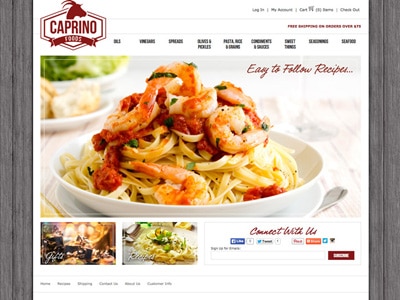 Caprino Foods - Specialty Food Store & Recipe Blog