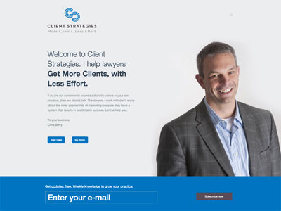 Chris Berry Client Strategies Web Design