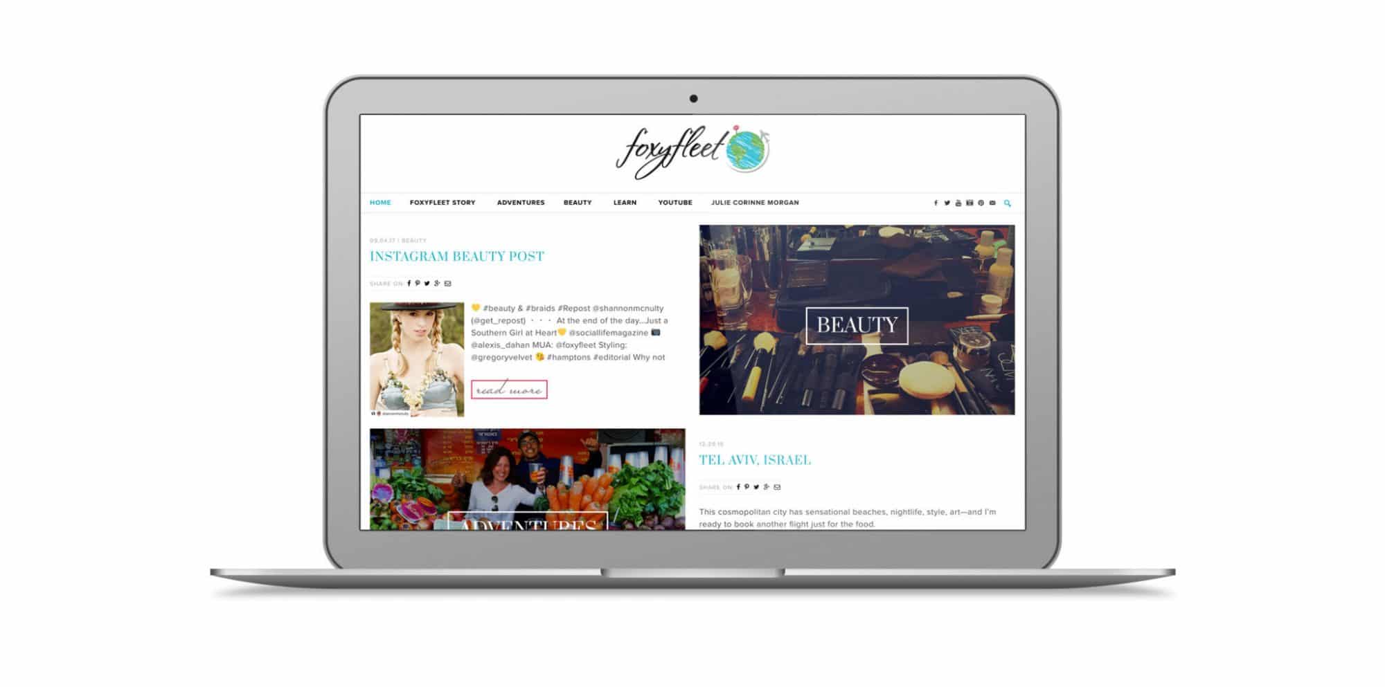 FoxyFleet Website Design by KStudioFX